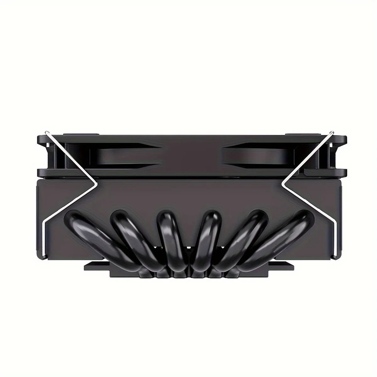 TEUCER 4.5cm Low Profile CPU Air Cooler High Performance 6 Heat Pipes for Intel LGA 1700 115X/AM4 AM5 ITX Gaming CPU Radiator