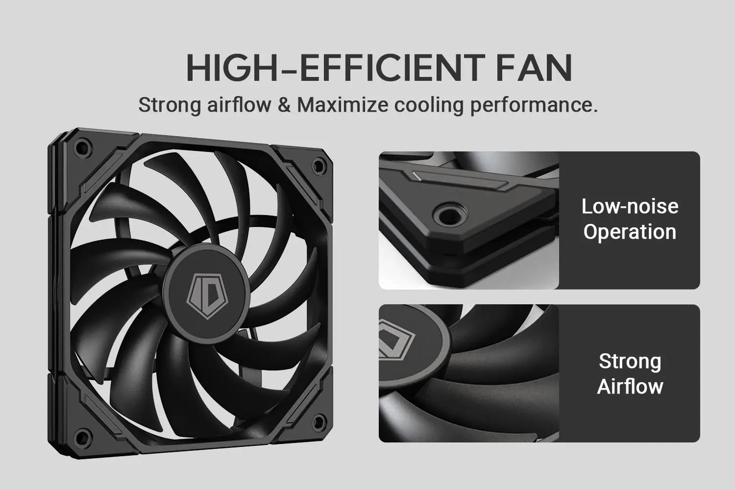 ID-COOLING IS-67-XT Black CPU Cooler Low Profile 67mm Height  CPU Air Cooler 6 Heatpipes 120x120x15mm Slim Fan,For LGA1700/AM5