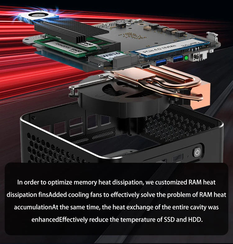 MOREFINE Mini Pc Gamer CPU Ryzen 9 8945HS AMD R7 8845HS R7-8745HS R5-8645HS 2.5G LAN Windows11PRO Desktop Computador Gaming PC