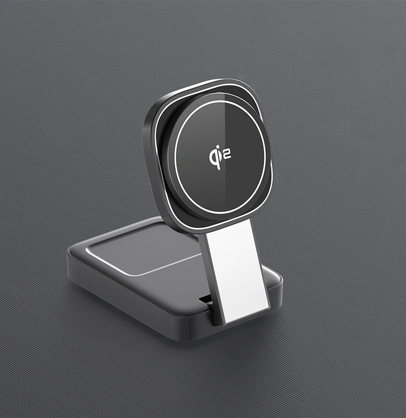 3in1 Magnetic Wireless Charger QI2 Magsafe Folding Wireless Charging Station for iphone 16 pro iWatch AirPods Wireless Charger