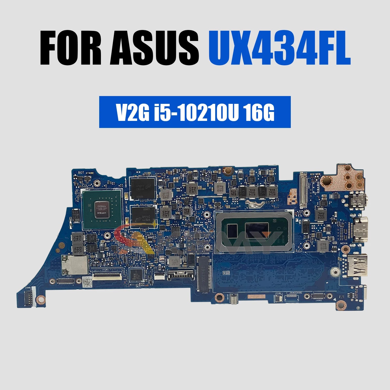 AE UX434F Motherboard For ASUS UX434FL UX434FA UX334FL UX334FA UX434FLC UX463FL U4600F UX434 Mainboard i5 i7 CPU 8G/16G RAM