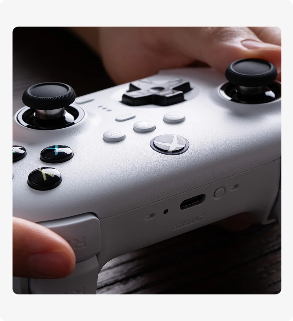 8BitDo Ultimate 3-mode Gaming Controller for Xbox, Hall Effect Joysticks, Compatible Windows, and Android - Jade