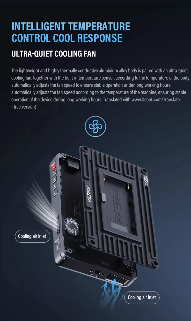 Viltrox DC-X3 DC-X2 4K Monitor Touch Screen Touch Screen Profissional 1080P Photographic HD FHD Portable Camera Monitor
