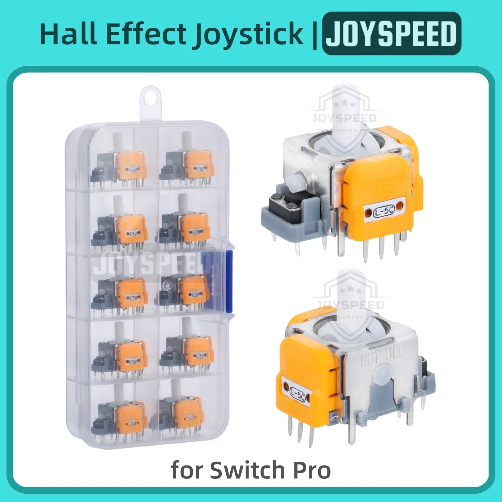 10/30pcs Hall Effect Joystick for PS5 DualSense PS4 Controller 3D Analog Stick for Xbox One Series Switch Thumbstick Accessories