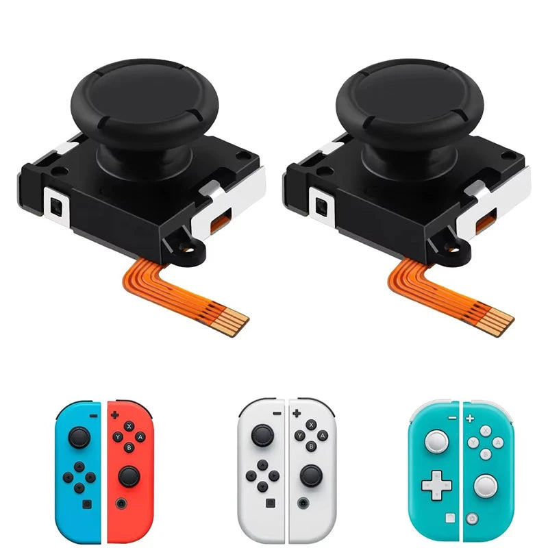 1/2PCS Hall effect Joystick for Switch JoyCon Controller 3D Analog Stick Sensor Potentiometer Module For Switch Lite Switch OLED