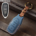 Car Key Case Cover For Ford Fiesta Focus Mondeo Ecosport Kuga Fob Remote Key Case Protector Accessories Holder Shell Keychain