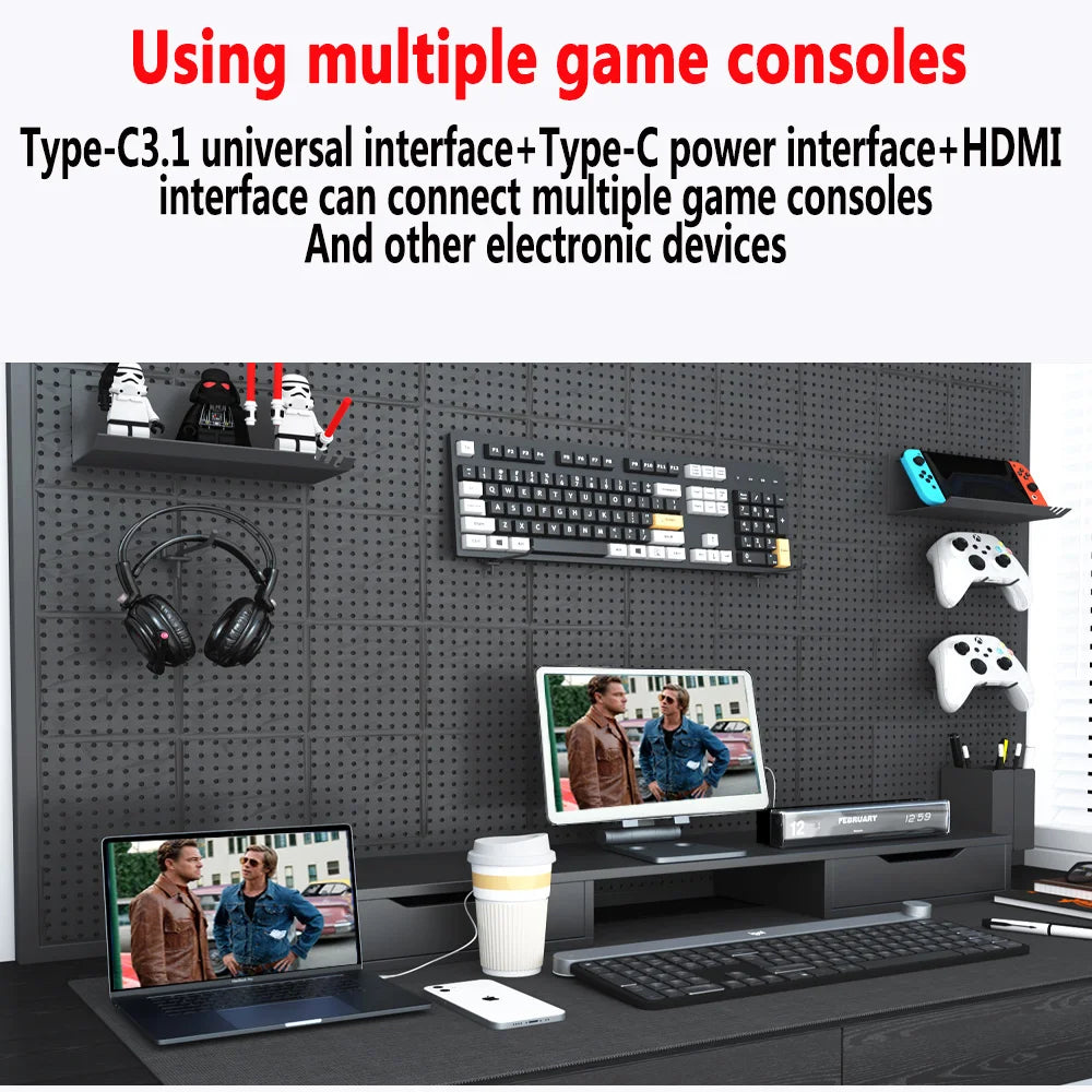 10.1/10.5Inch Portable Monitor HDMI-Compatible Laptop second screen Gaming Extended Display For Switch/PS4/Xbox/ZGYNK