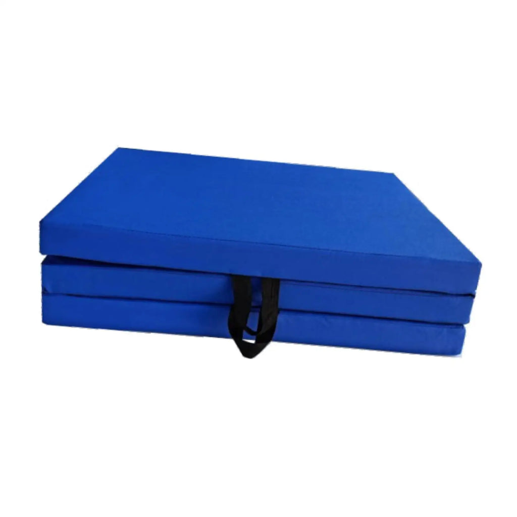 Folding Yoga Mat Tri Fold Folding Exercise Mat Thick Foldable Yoga Mat Non Slip Floor Pad for Women Men Home Gym