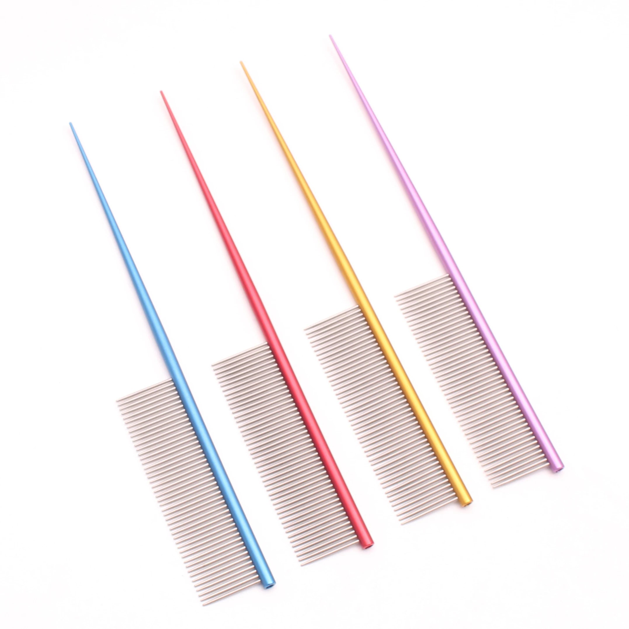 Pet Grooming Combs Aluminum Alloy Brush For Dogs Boundary Knot Massage Tools Professional Salon Cat Hair Cleaning Crescent 7900#