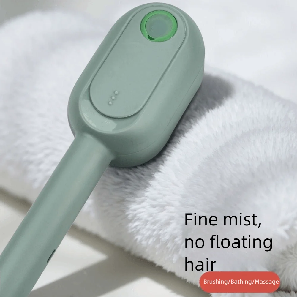 Pet Grooming Tool USB Charging Pet Spray Hair Comb Portable Professional Pet Steam Brush Efficiently Cat Spray Brush Bathing