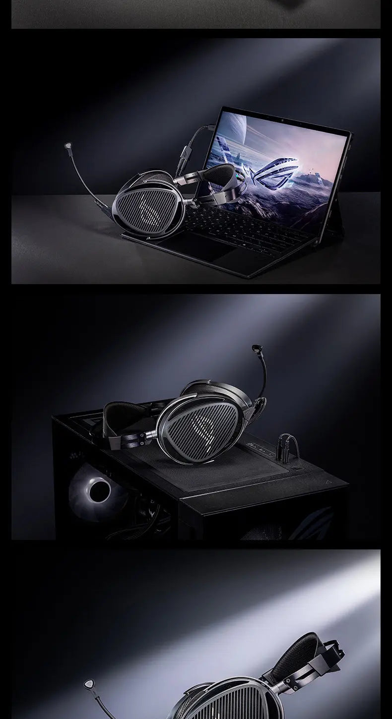 Asus ROG Kithara HIFIMAN Limited Edition Headphones Open Back Over Ear Planar Magnetic Wired Headphones 100mm Diaphragm Unit