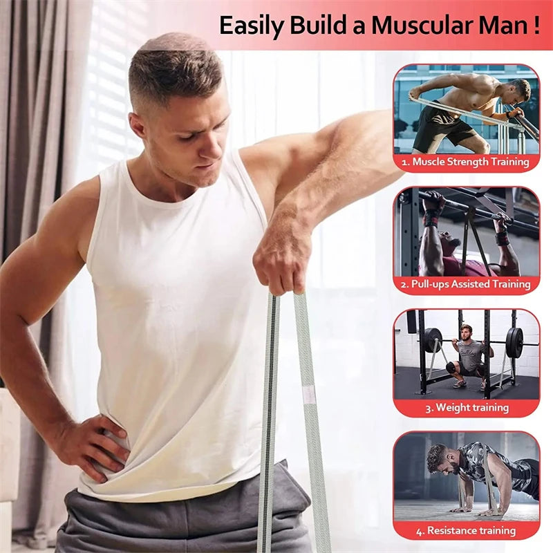 3pcs/set Long Resistance Bands for Working Out, Fabric Resistance Band, Stretch Bands for Exercise Bands Resistance Bands