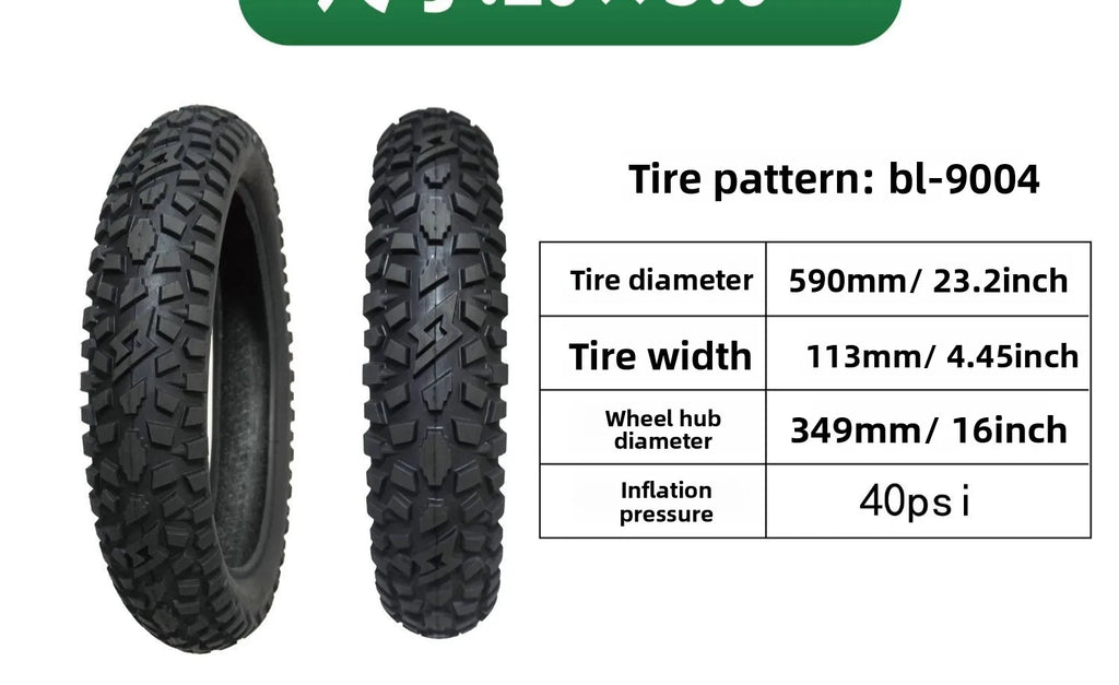 2025 New Model 20 X 4.5/ 5.0inch Electric Bike Tire Super 73 Suitable for Fat Tire Snow Bike