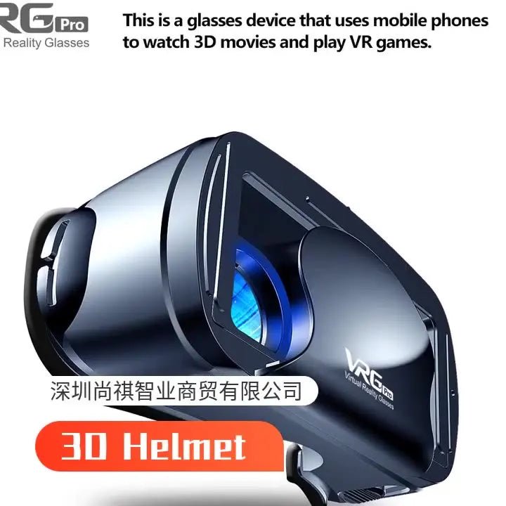 VRG Pro Viar VR Glasses 3D Virtual Reality Headset Helmet Goggles Device Lenses For Smartphone Phone Smart Hedset Gogle Children