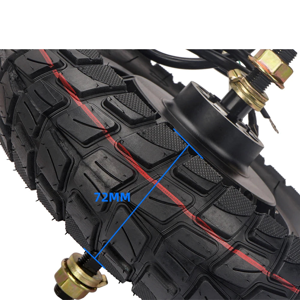 10 Inch Electric Scooter Motor 52V 60V 1600W 3000W Hub Motor Suitable For E-bike Electric Scooters