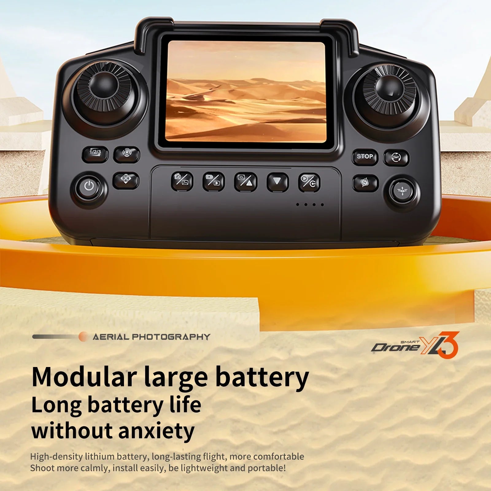 Lenovo Dual Camera Drone YL3 Aerial Photography Aircraft 5G WIFI Brushless Motor Remote Control Optical Flow Hover Aircraft Gift