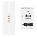 183cm Natural Rubber PU Yoga Mat Thickened, Widened, Shock-absorbing Non-slip, Sweat-absorbent, Sun-moon Fitness Meditation Mat