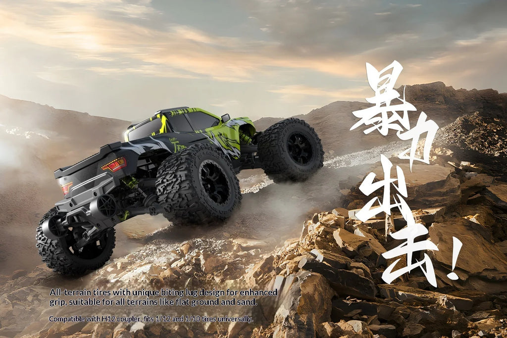 V2 Omni Terminator RC Remote Control Truck 4WD Off Road High Speed Electric Racing Toy Car For Kids Outdoor Adventure Gift