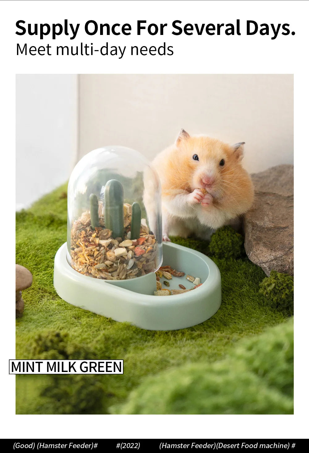 Automatic Feeder for Guinea Pig, Food Dispenser, Food Bowl, Pet Rabbit, Hedgehog,Squirrel Feeding Utensils,Small Pet Accessories