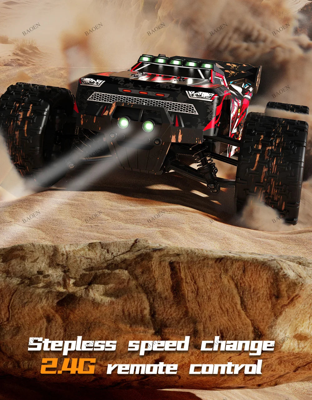 4WD Remote Control Car Off Road 4x4 RC High Speed Buggy Truck Super Brushless 50 or 85KM/H Fast Drift Racing Toy Kids Adults