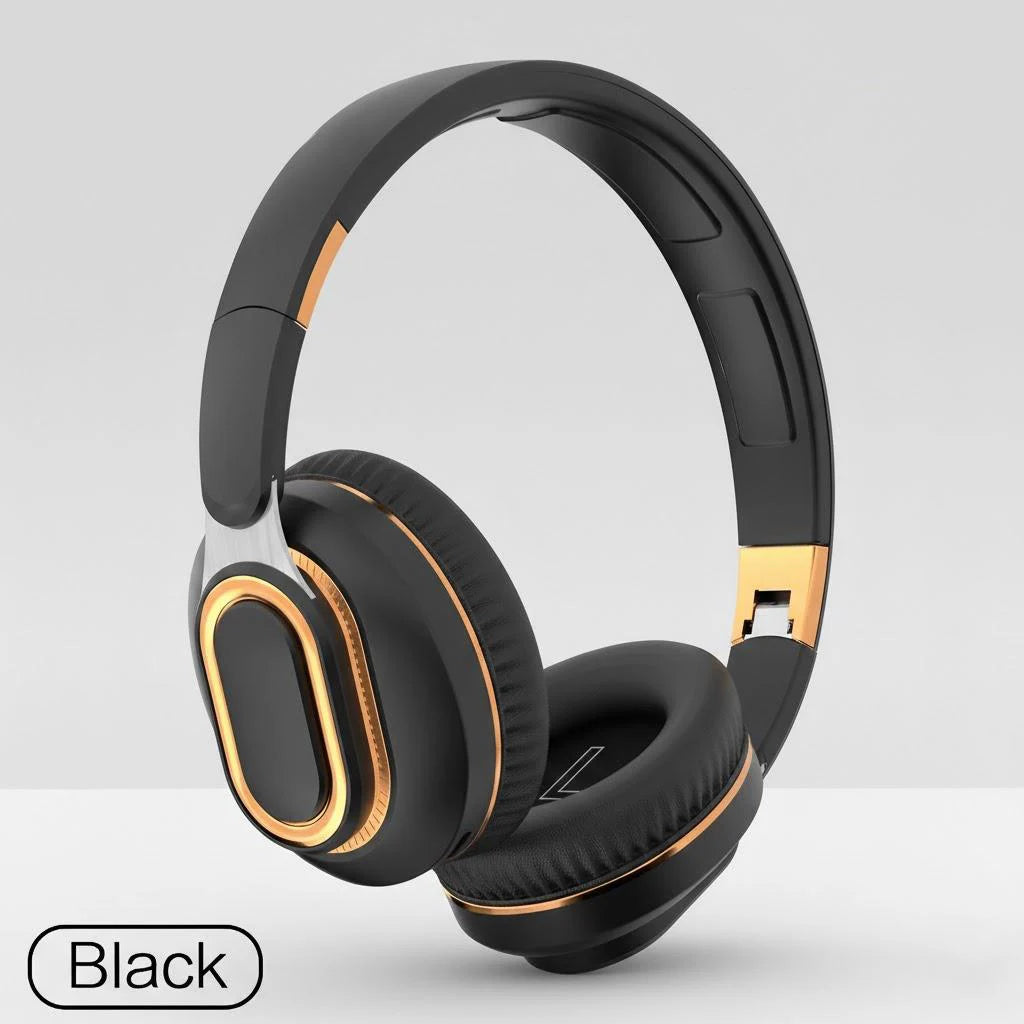 Wireless Gaming Headset with Microphone HiFi Sound Immersive Audio for PC Music Enjoyment Portable Bluetooth Earphones