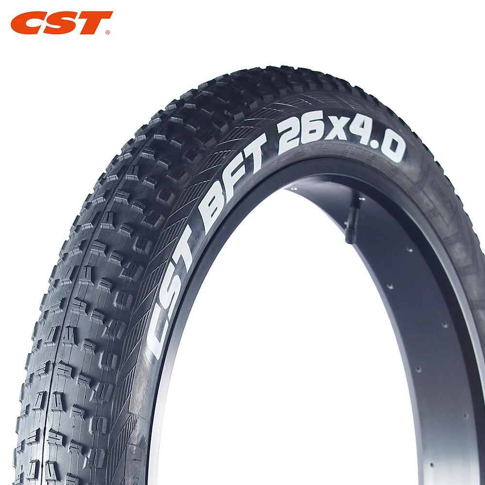 CST 26X4.0 ATV tyre Beach Bicycle Snowmobile Tire Fat tires 26inch MTB Anti-Slip Electric Bike Tire with Tube 100-559