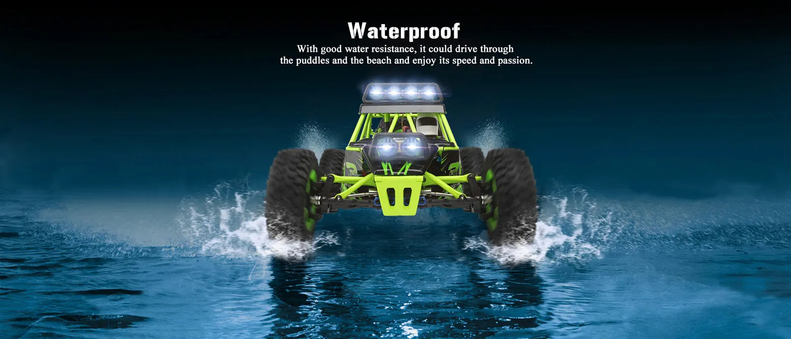 New WLtoys 12428 Pro 1:12 4WD RC Racing Car High Speed Off-Road Remote Control Climbing Truck LED Light Buggy Boy Toys Kids Gift