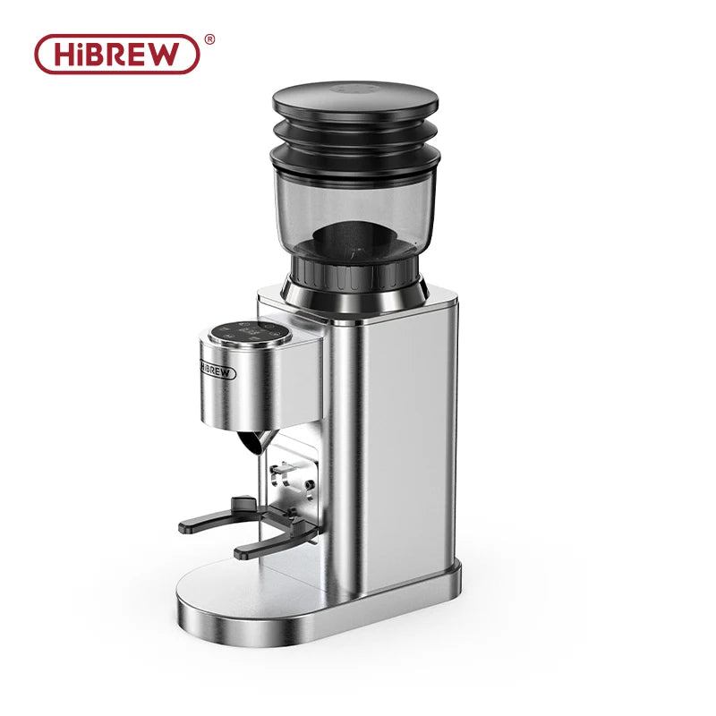 HiBREW Automatic Coffee Mill Electric Coffee Grinder with 48 Gears for Espresso American Coffee Pour Over Visual Bean Storage G7