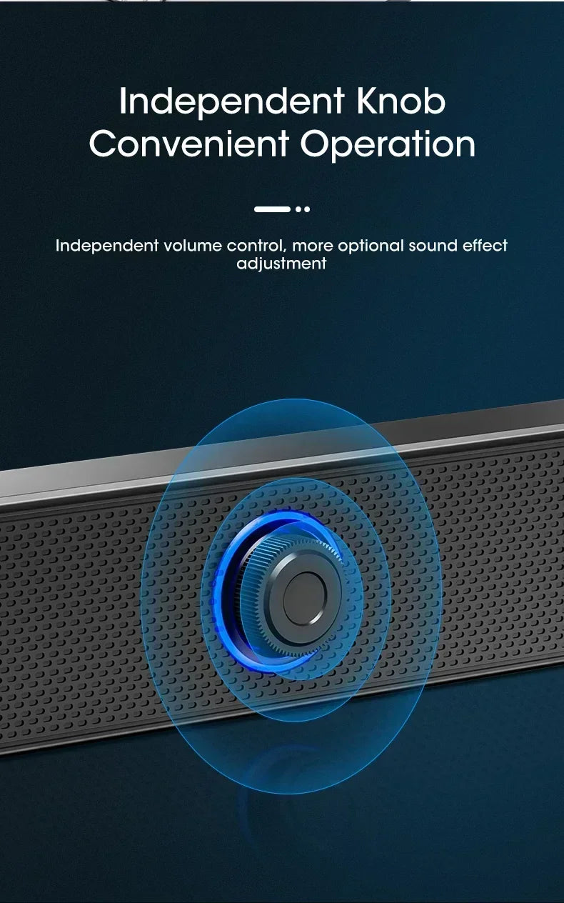 Computer Desktop High-quality 4D Surround Speaker Bluetooth Wired Dual-purpose High-volume Microphone Two-in-one Speaker