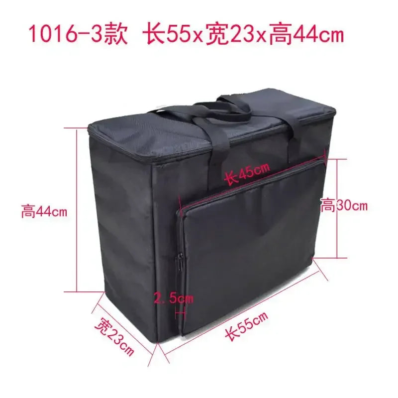 Desktop Computer Bag Micro Host Case Protective Case Monitor Screen Storage, Keyboard Thickened Waterproof Bag