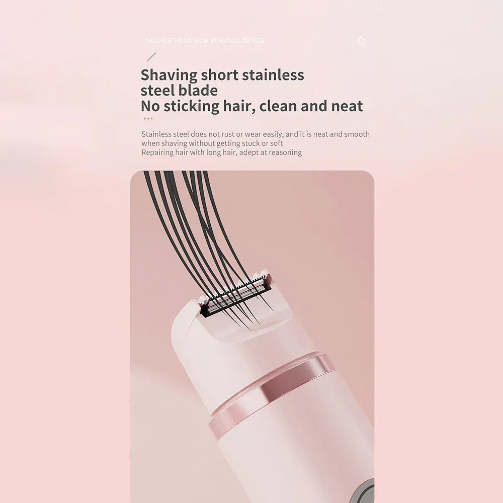 Electric hair trimmer for women 2-in-1 Electric razor Body hair trimming tools Hair removal tools Body shaver