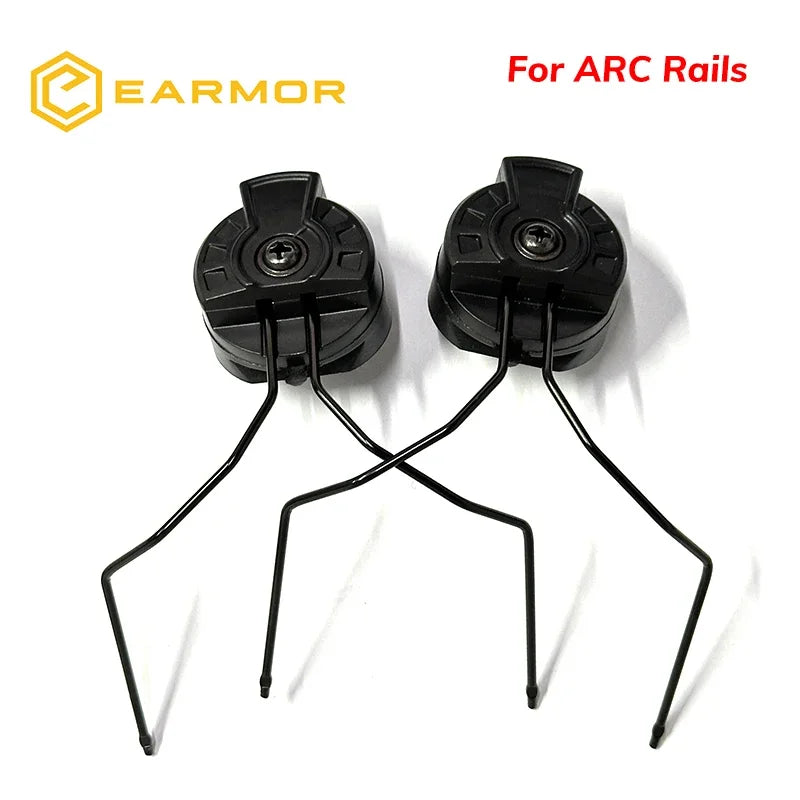 EARMOR Shooting Earmuffs Helmet Rail ARC and EXFIL Helmet Rail Adapter Tactical Headset Adapter for ARC Rail Helmet Accessories