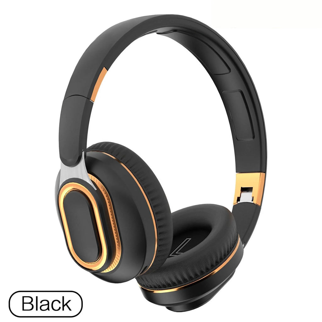 Wireless Gaming Headset with Microphone HiFi Sound Immersive Audio for PC Music Enjoyment Portable Bluetooth Earphones