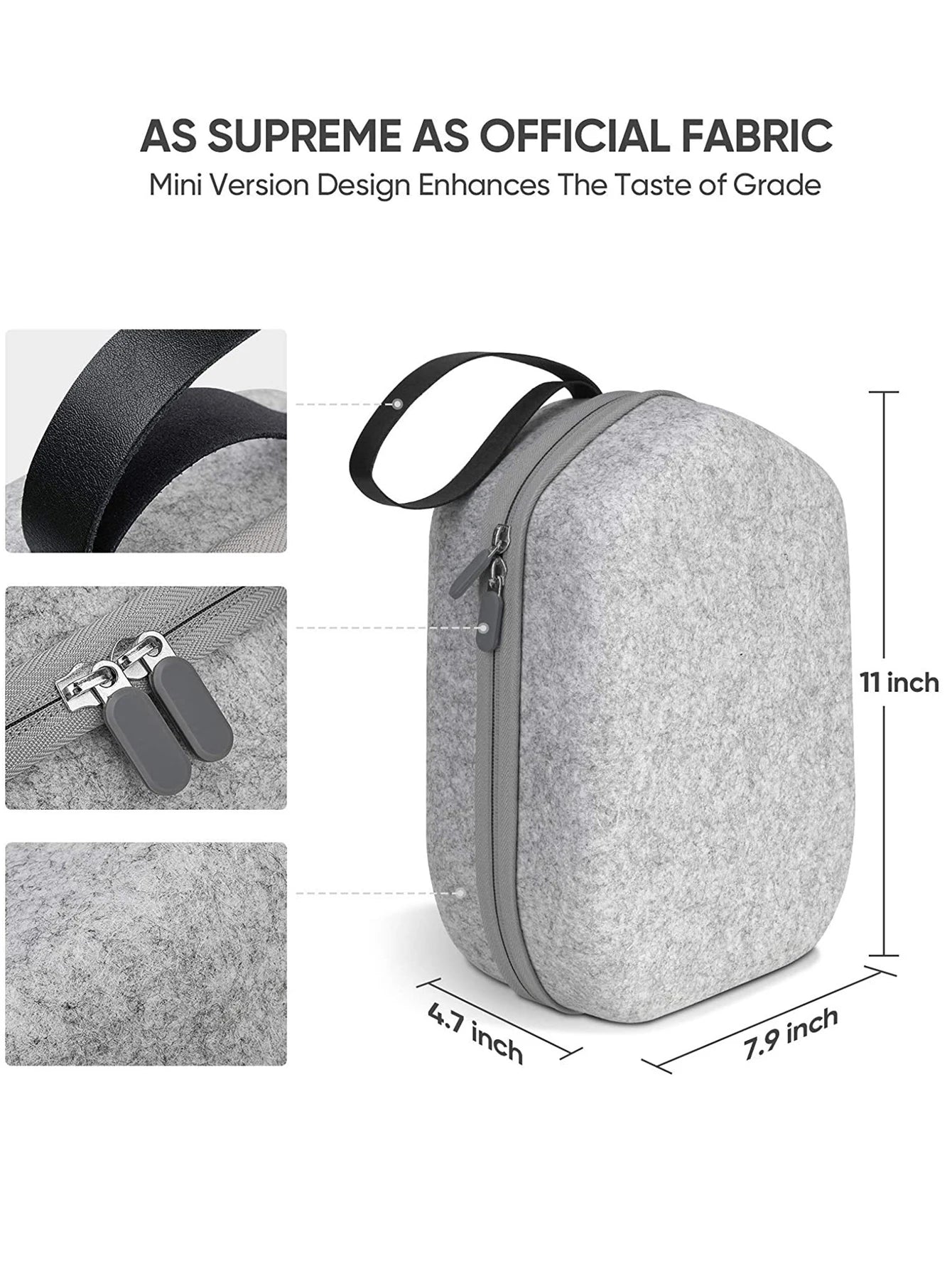 Large Capacity Hard Shell Storage Case Travel Carrying Bag VR Headset Accessories for Oculus Quest 2 VR Headset Touch Controller
