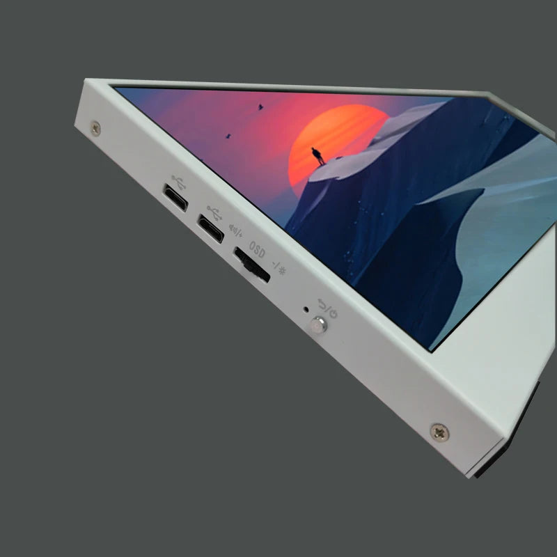 14 Inch Strip Touch Monitor, 4K3840X1100IPS, Game Console, Industrial Control Screen, WIN Raspberry Pi Android Phone, Type-c
