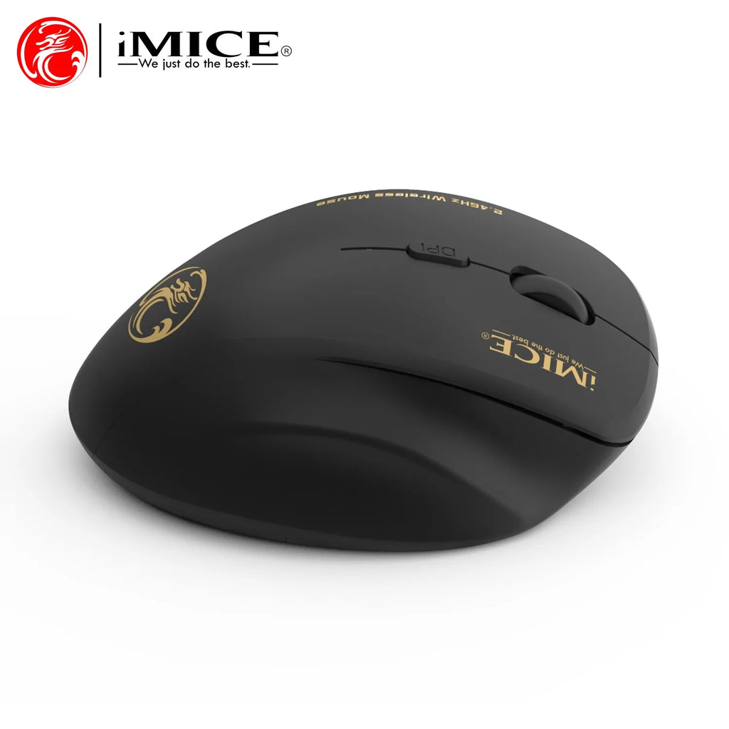 Wireless Mouse 2.4G 1600DPI Portable Gaming and Office Mouse Ergonomic Smart Power Saving for Macbook PC Gamer Laptop Win7/8/10