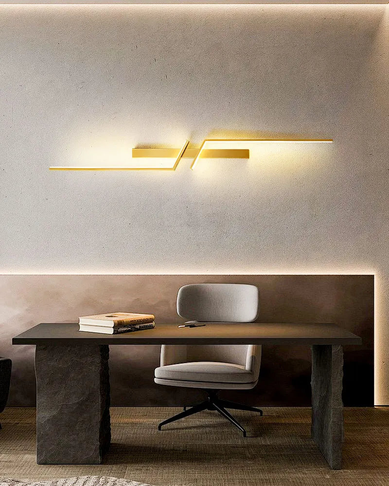Long Strip LED Wall Lamps for Bedroom Living Room Indoor LED Wall Lights Wall Sconce for Corridor Aisle AC85-265V Interior Lamp