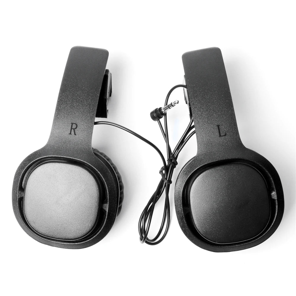 1Pair Enclosed VR Game Headphone for Oculus Quest/ Rift S for PSVR VR Headset Wired Earphone Left Right Separation VR Headphones