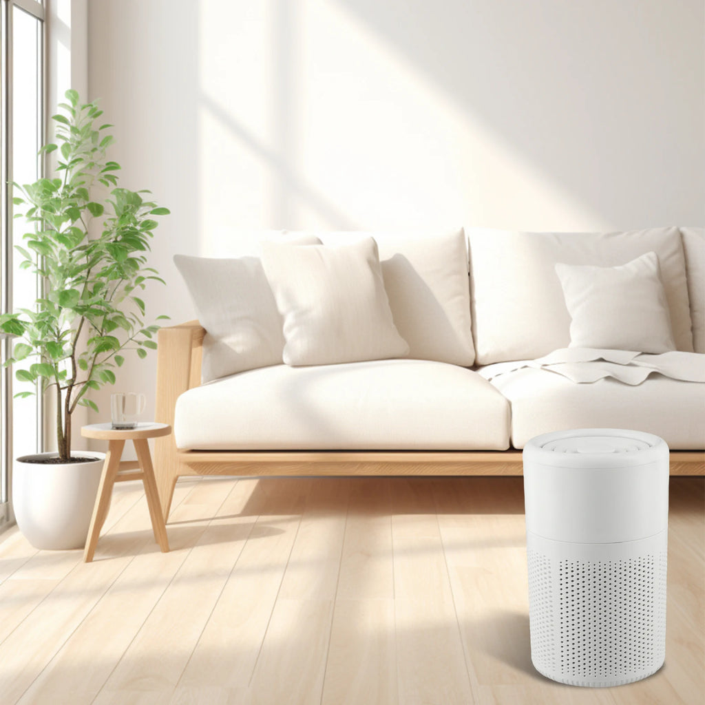 Air Purifier For Home Use With Activated Carbon Filter, Removes PM 2.5 And Formaldehyde, Compatible With Aromatherapy Tablets