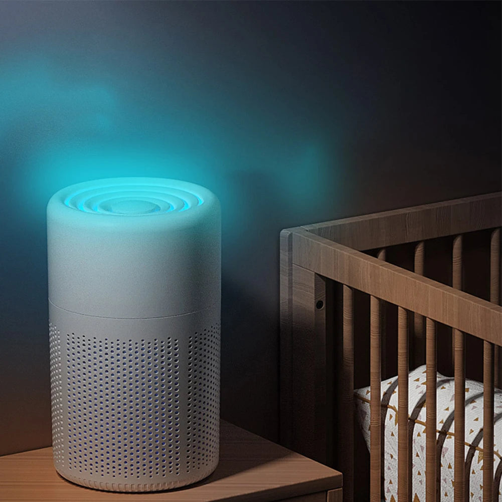 Air Purifier For Home Use With Activated Carbon Filter, Removes PM 2.5 And Formaldehyde, Compatible With Aromatherapy Tablets