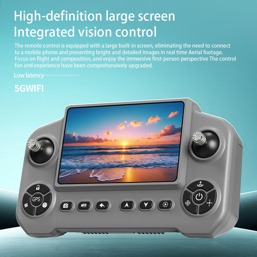 For Genuine A1R 3S 5G Screen-Controlled Drone with Laser 360 Obstacle Avoidance GPS Return Home 8K Camera for Aerial Photography