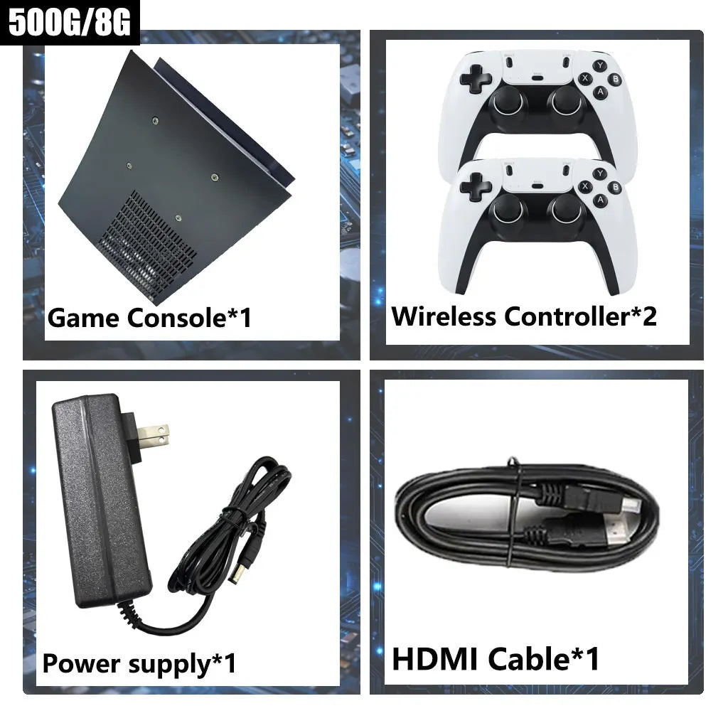 New Upgrade CPU AC1 Pro Dual System features Win11 2/4TB ROM 8G/16G RAM  and over 99,999 games for Switch, PS2, PS3,XBOX,NGC