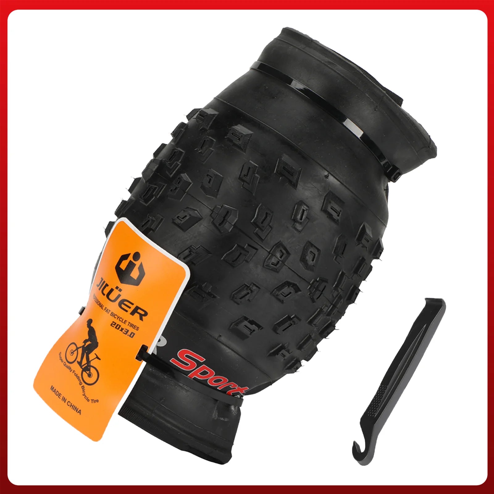 20 x 3.0 / 26x3.0 Inch Fat Bike Tire Rubber Bike Folding Tires Snow Beach Bicycle Replacement Tire,20/26 inch mtb tyre