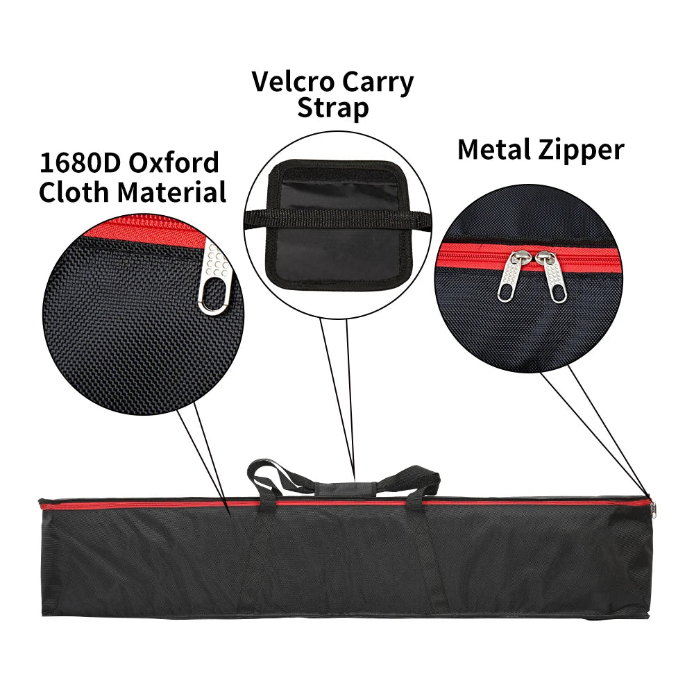 Photographic Equipment Professional Stainless Steel 2.6-3.3m Heavy Duty Light C Stand Studio Softbox Heavy Duty Tripod Carrybag