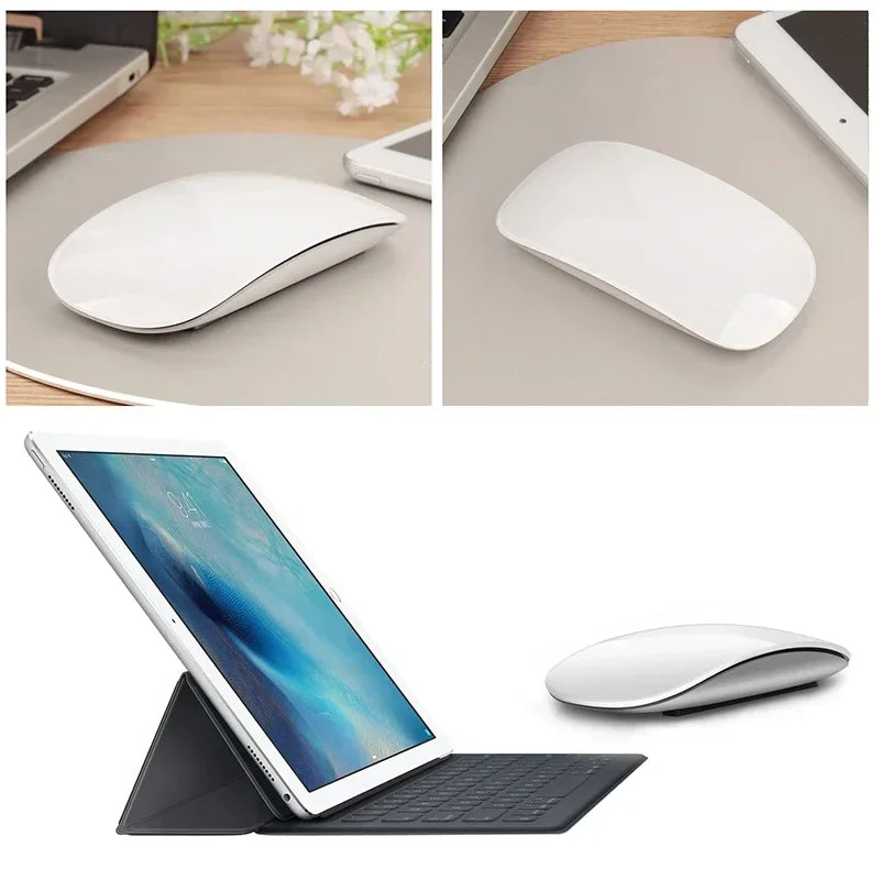 Wireless Bluetooth Mouse Multi-Touch Ergonomic Silent Mouse Type-C Charging Portable Laptop Office Gaming Universal Mouse