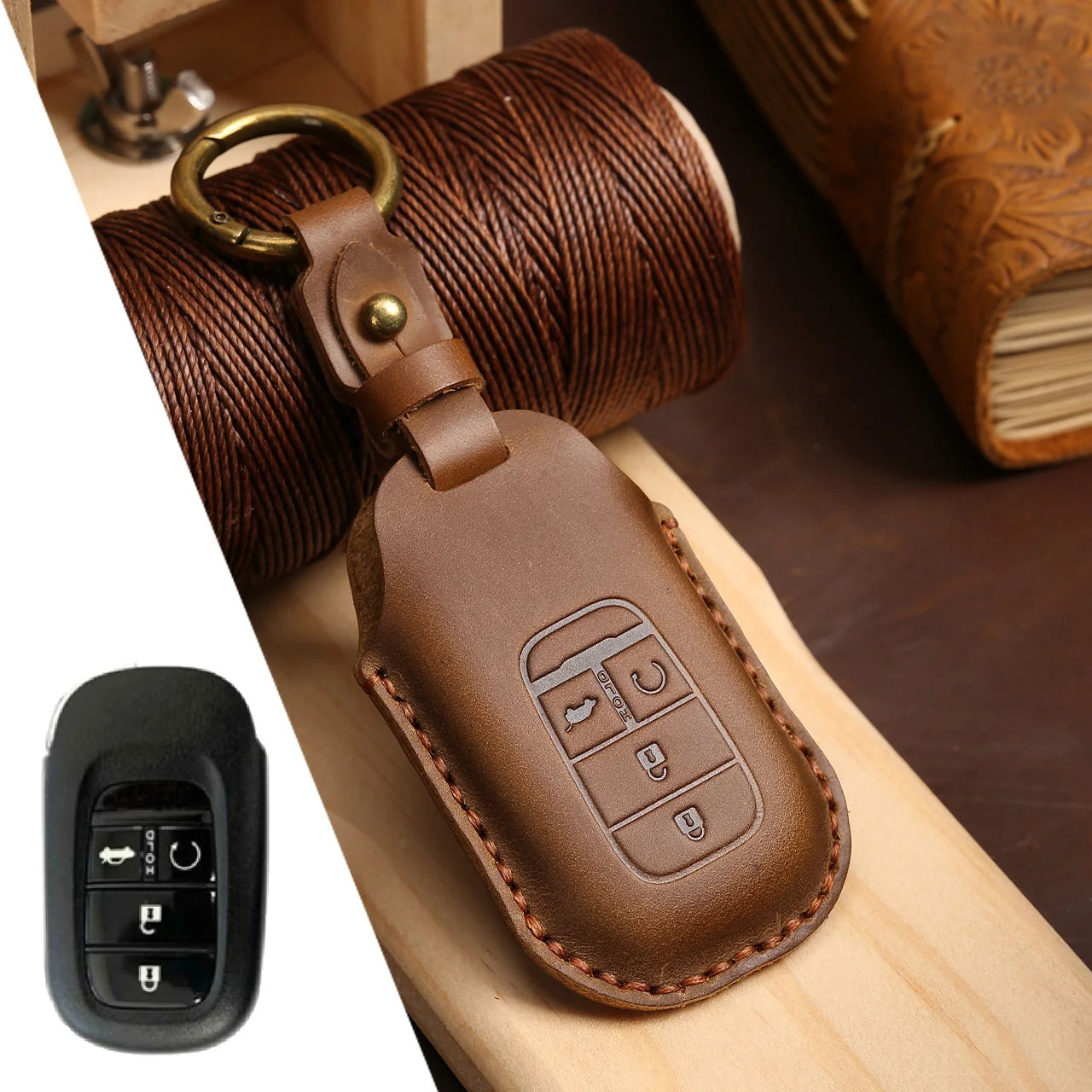 Car Key Cover Case Shell Fob for Honda 2022 2023 2024 2025 for Civic for Accord for CR-V for HR-V