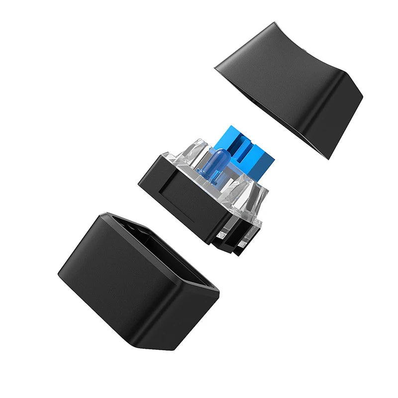 Computer Desktop Shortcut Switch Colorful LED PC Motherboard External Start Power On/Off Button Extension Cable For Home Office