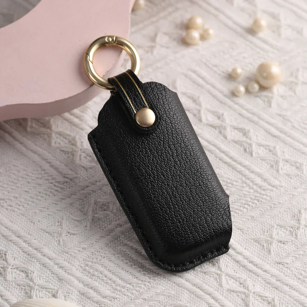Leather Car Key Case Fob Cover for Kia Sportage Ray Sorento Soul Telluride Cerato K5 K8 K3 KX3 KX7 Seltos 2020-2022 Carnival