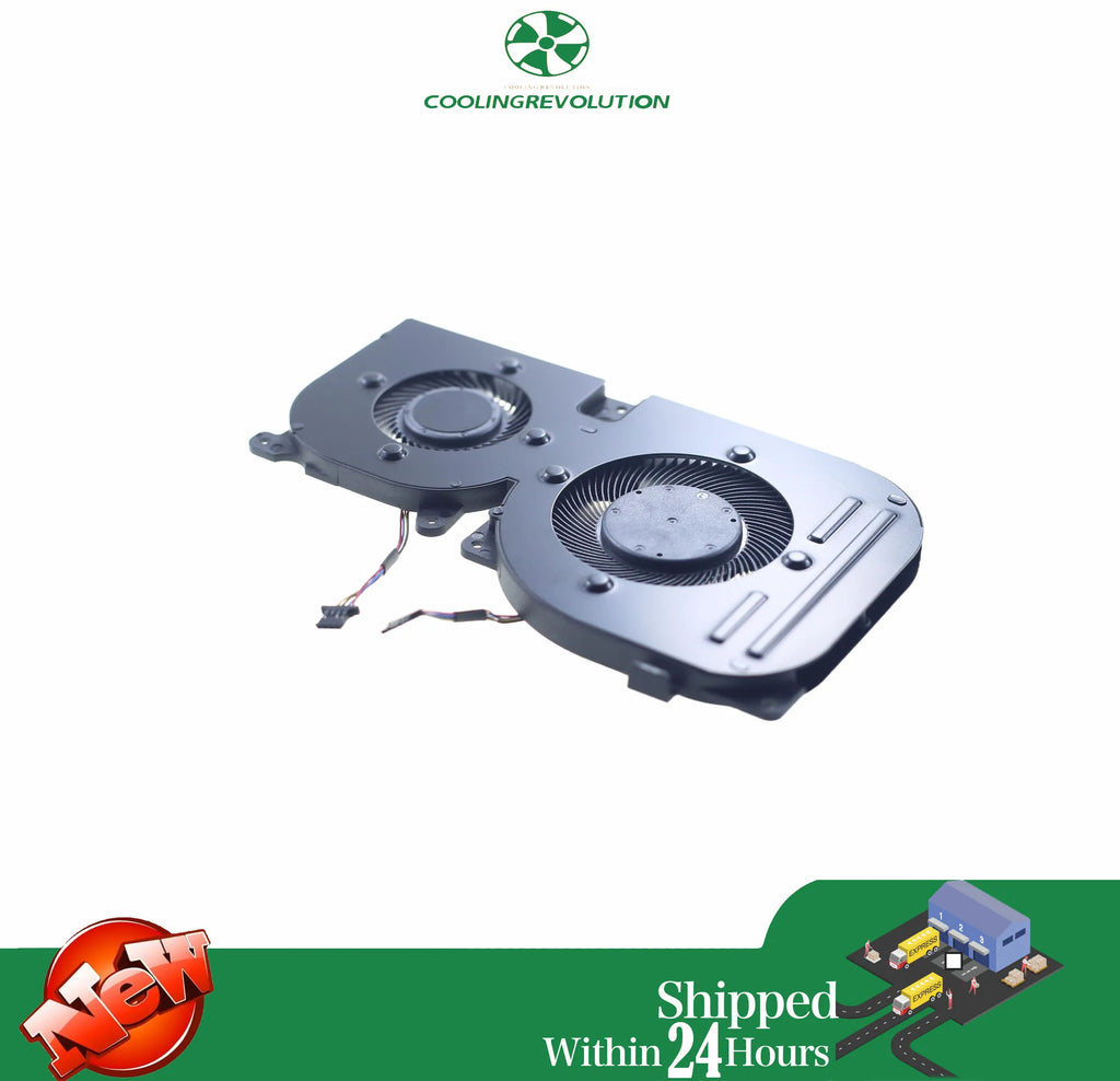 Laptop CPU Cooling Fan for Gigabyte Aorus 16 BKF PLB08008S12HH PLB06006S05HH