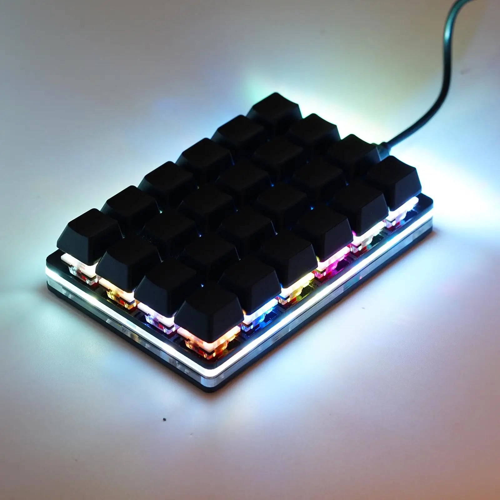Mini USB Custom Mechanical Keyboard 2/3/4/6/9/12/16/24 Keys Gaming Keyboard Sayo Device Shortcut Programmable Keypad Keys Macro